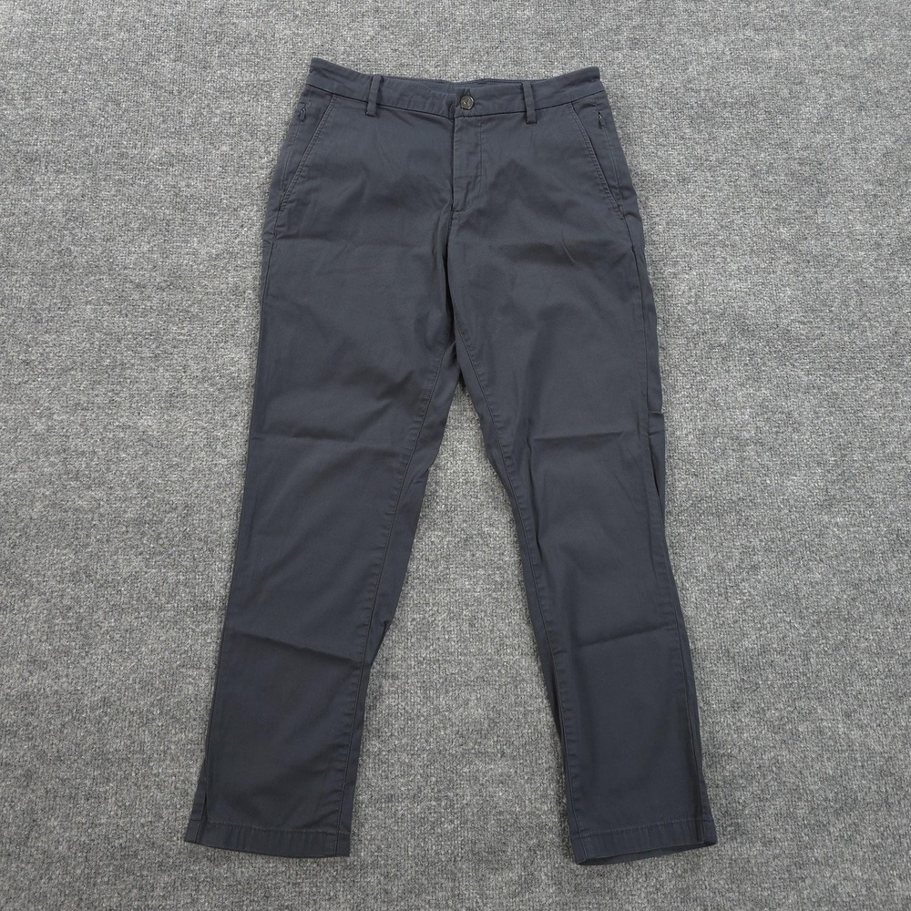 Birddogs Pants Mens 30x27 Blue Unlined Chino Slim‎ Stretch Golf Performance